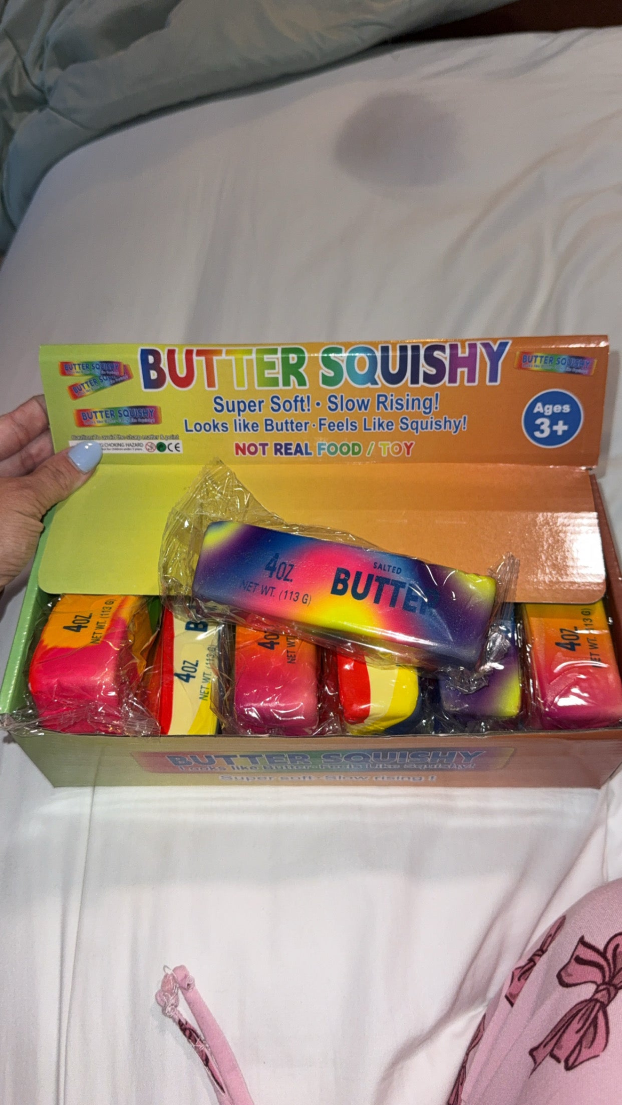 Rainbow butter squishy