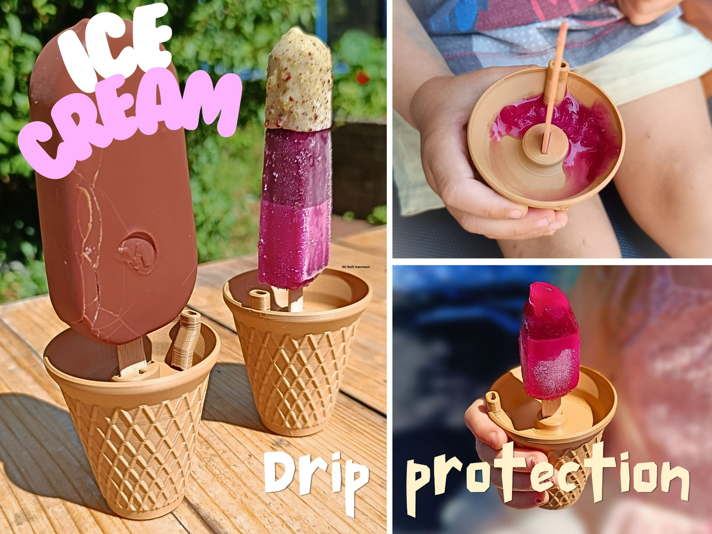 Ice Cream Drip Protector