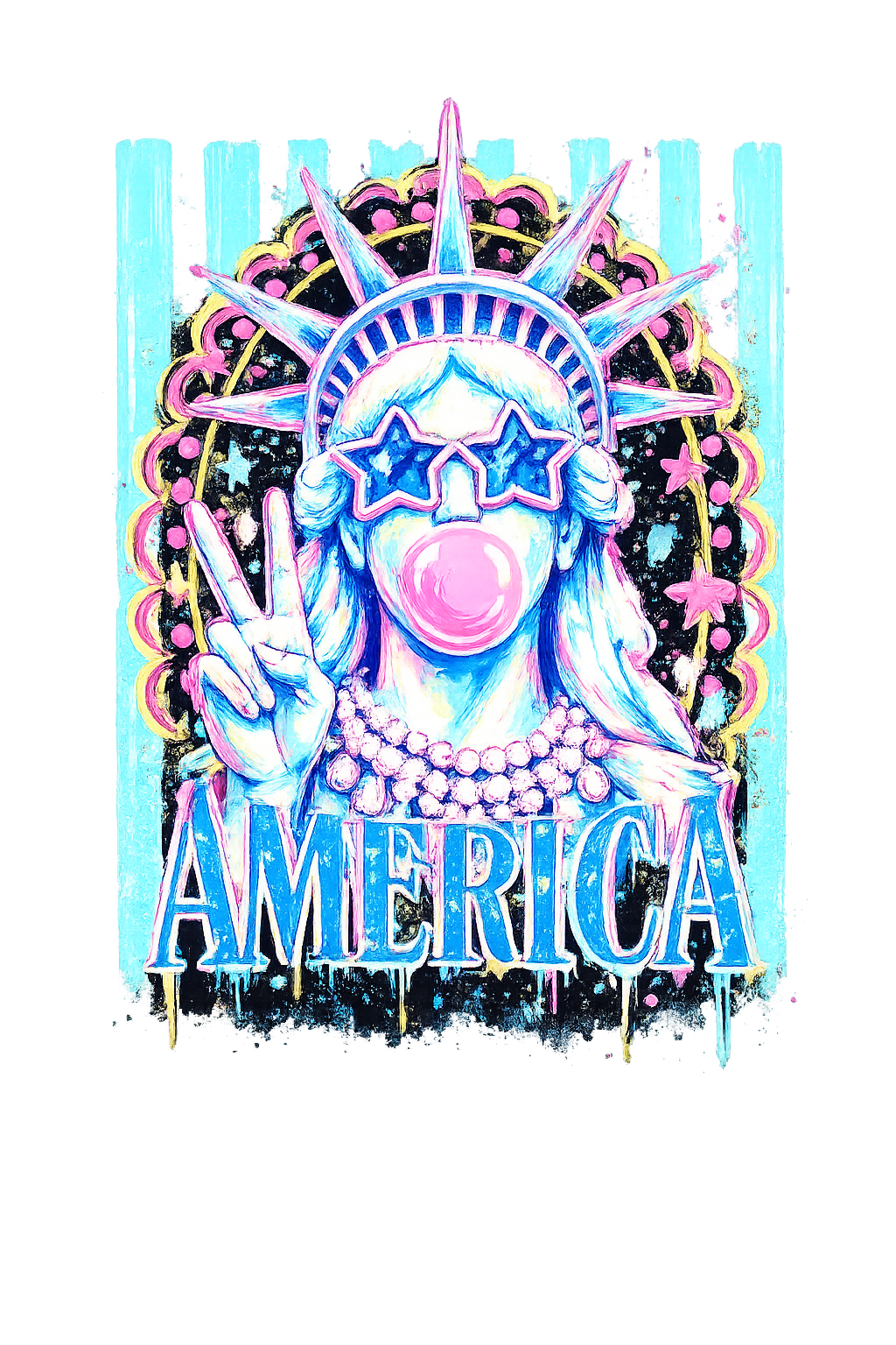 AMERICA STATUE