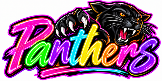 Neon panthers