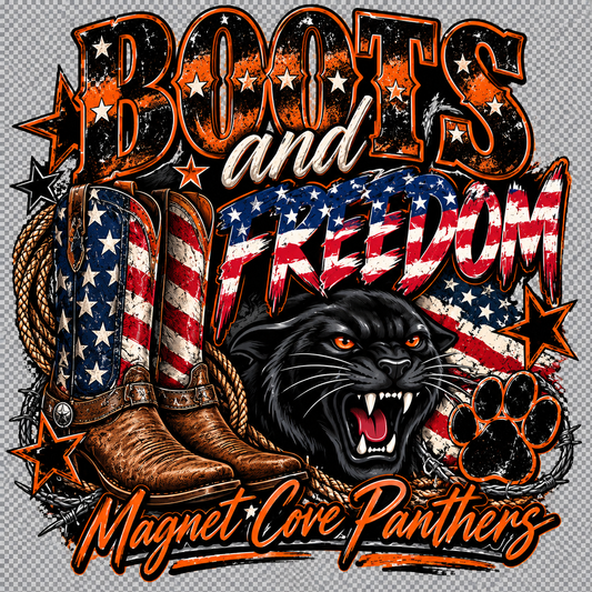 Boots and freedom magnet boys