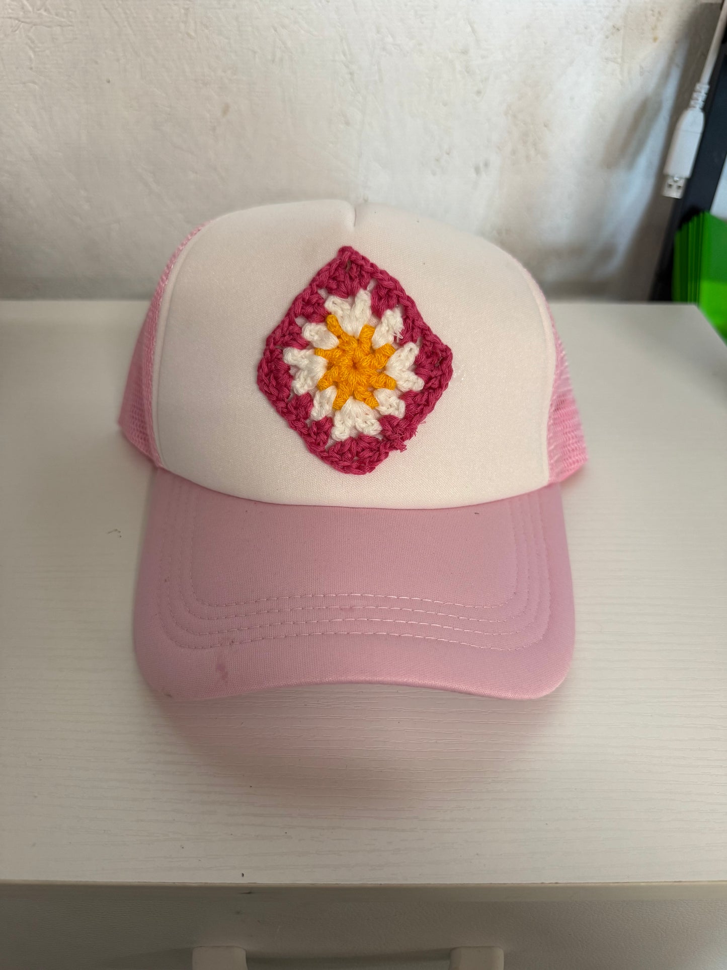Granny square pink