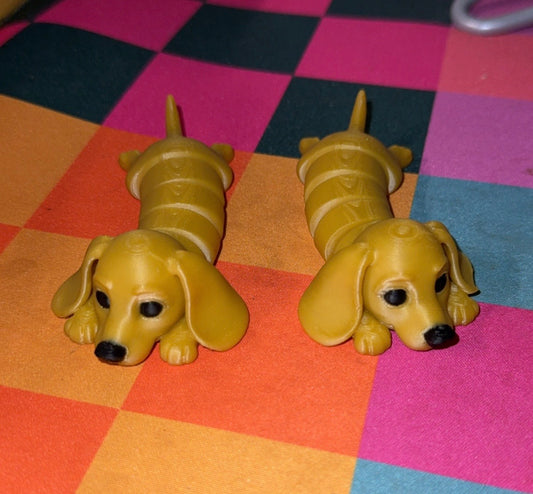Dachsund flexi toy