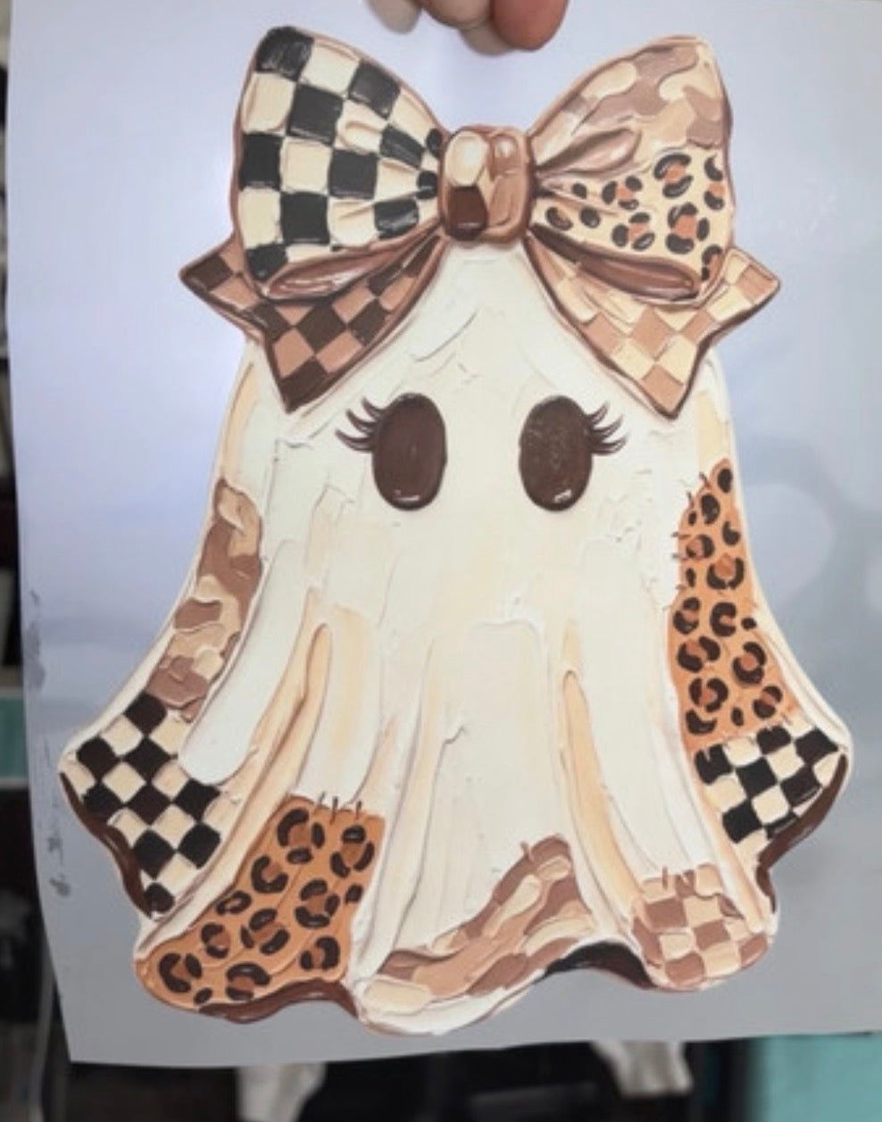 Ghost leopard print