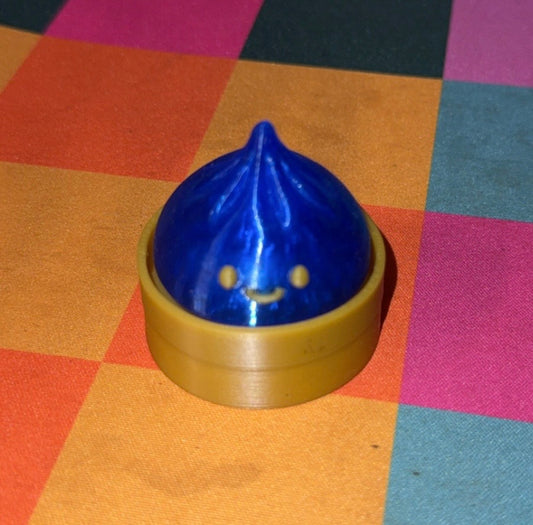 Blue mini dumpling clicker