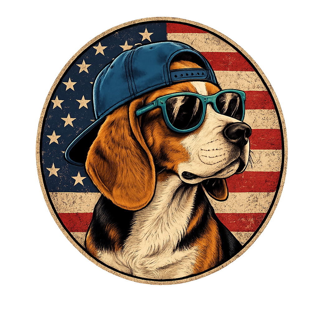 BEAGLE DOG FLAG