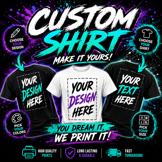BUILD YOUR CUSTOM SHIRT