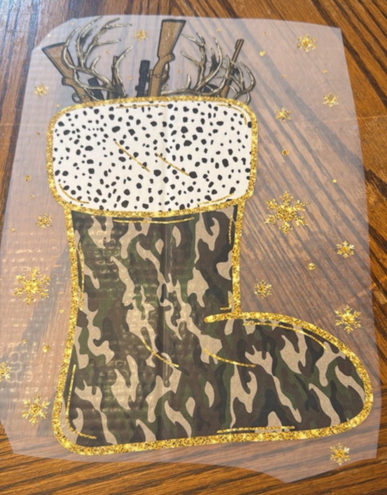Camo stocking
