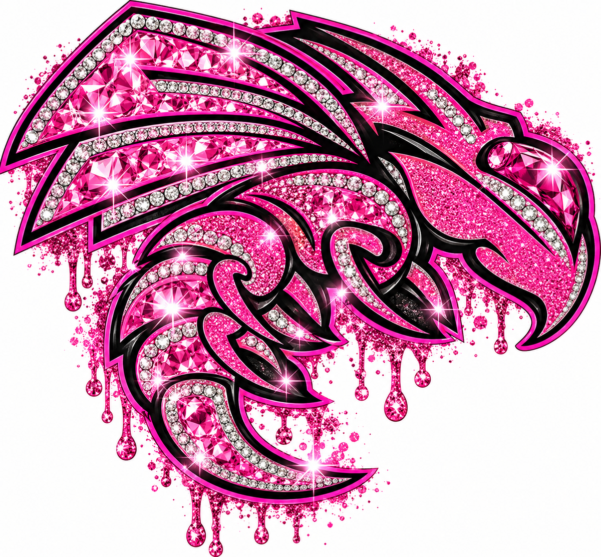Yj diamond pink out
